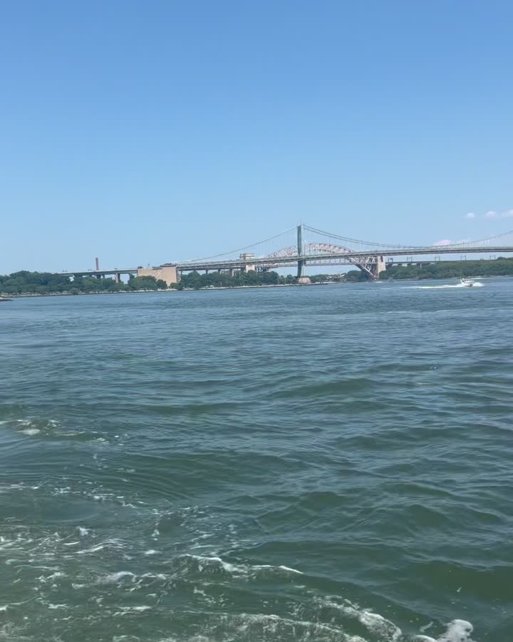 A still from the ferry ride